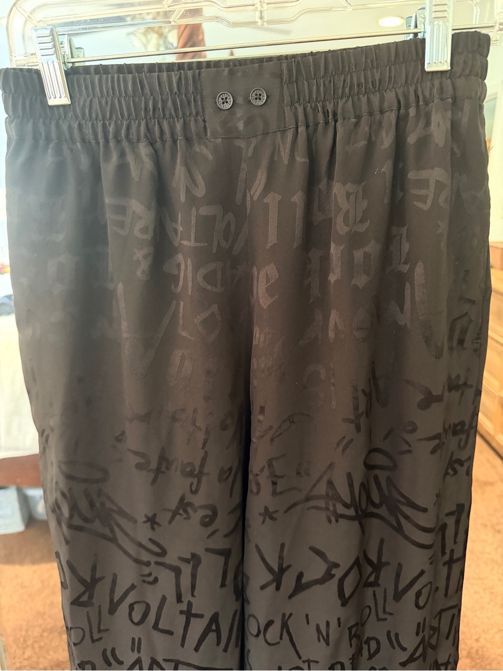 Zadig & Voltaire Black Label with White and Red Embroidery - Picture 2 of 4